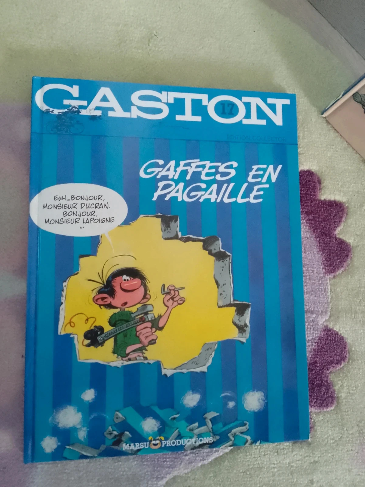 Lot de 2 bd Gaston Lagaffe édition collector 17 + 18 – photo 3